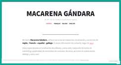 Desktop Screenshot of mgandara.com